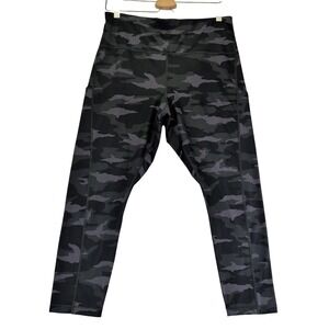 Athleta Ultimate Camo 7 8 Tight Leggings Plus Size 1X Pockets Workout Activewear
